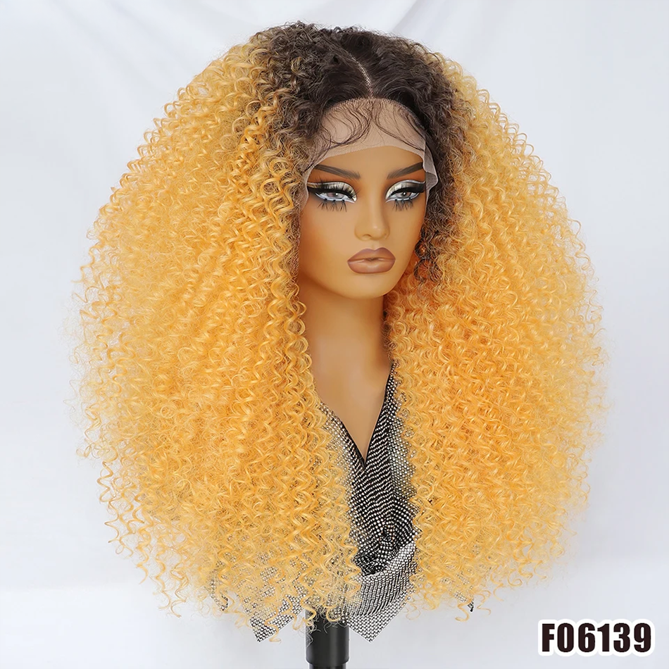 BeautyBuyGen × YOKAS | 24” Kinky Curly Lace Front Wig (13×5×1)