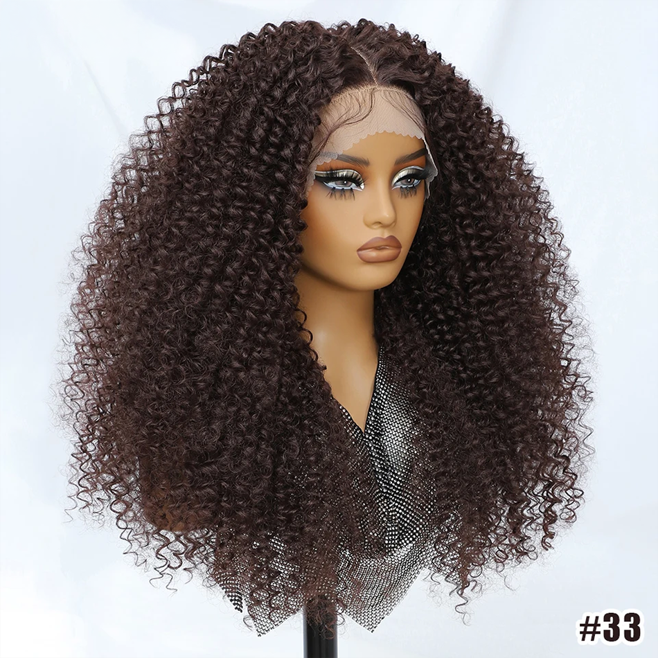 BeautyBuyGen × YOKAS | 24” Kinky Curly Lace Front Wig (13×5×1)