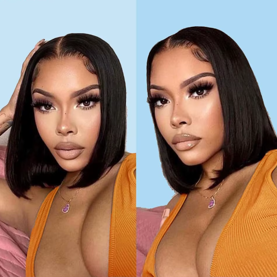 BeautyBuyGen × Mureen | Straight HD Glueless Wear-and-Go Bob Wig (8–16”)