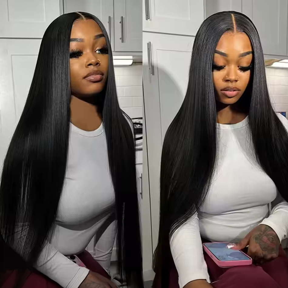 BeautyBuyGen × Zilia | Bone Straight HD Lace Wig – 180% or 220% Density