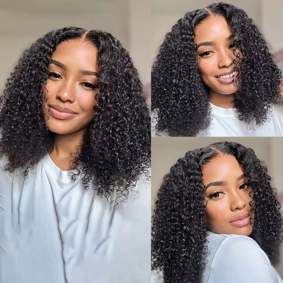 BeautyBuyGen × MOMO Hair | Deep Wave HD Glueless Wear-and-Go Bob Wig