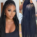 BeautyBuyGen × Queendom | Full-Lace Cornrow Braided Wig