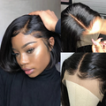 BeautyBuyGen × Melody | Bone Straight HD Lace Bob Wig (12–16”)