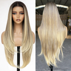 BeautyBuyGen × Magicae | 30” Ombre Straight Lace Front Wig (13×4)