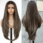 BeautyBuyGen × Magicae | 30” Ombre Straight Lace Front Wig (13×4)