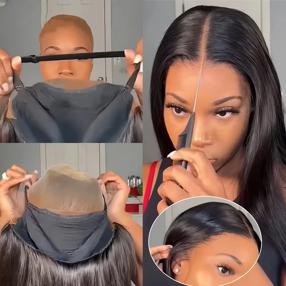 BeautyBuyGen × Neddie | Bone Straight HD Glueless Wear-and-Go Wig (18–40”)