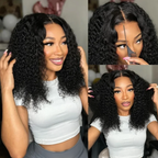 BeautyBuyGen × MOMO Hair | Deep Wave HD Glueless Wear-and-Go Bob Wig