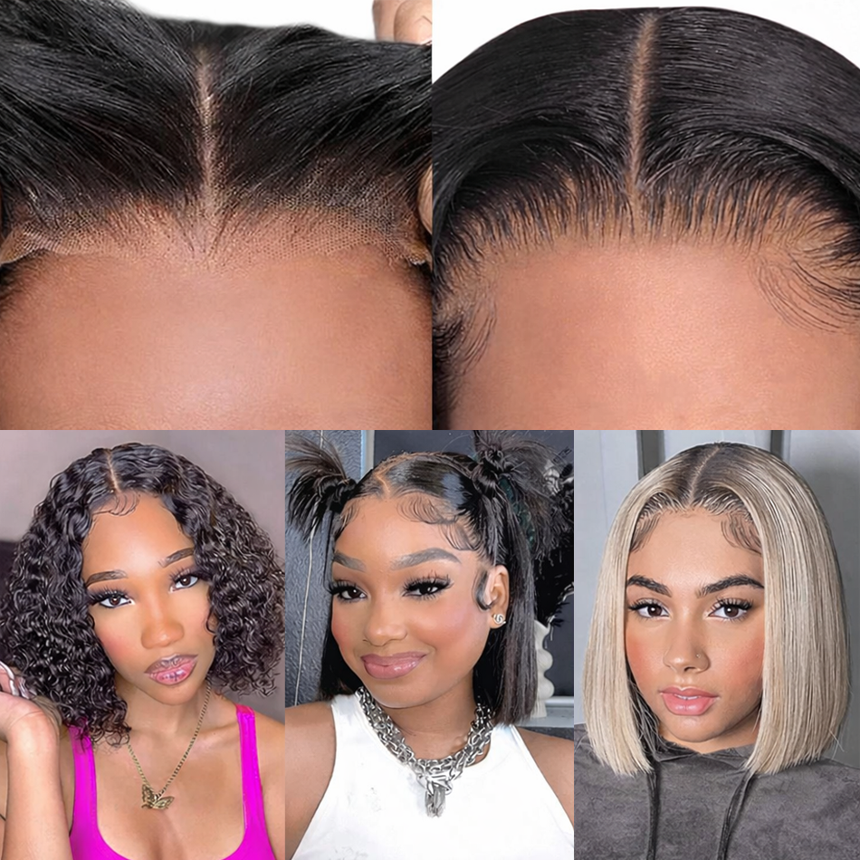 BeautyBuyGen × Mureen | Straight HD Glueless Wear-and-Go Bob Wig (8–16”)