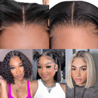 BeautyBuyGen × Mureen | Straight HD Glueless Wear-and-Go Bob Wig (8–16”)