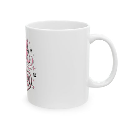 Premium Ceramic Talk To Me Mug, (11oz, 15oz)