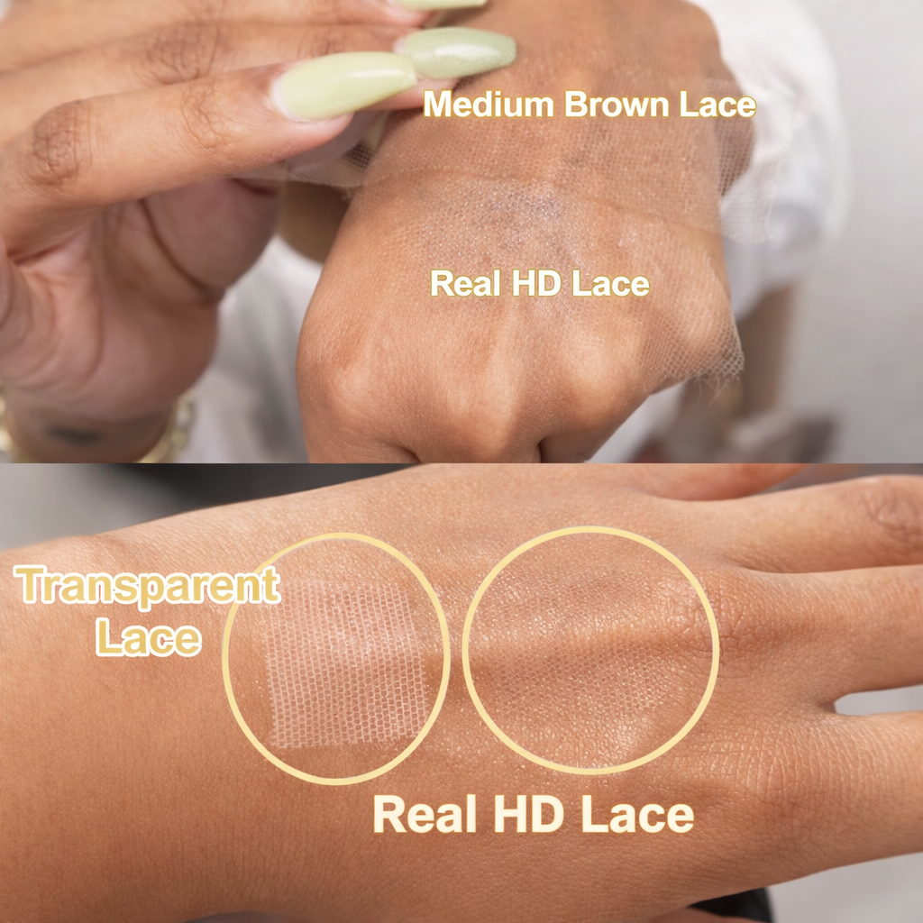 Honey Blonde Highlight Body Wave HD Lace Frontal Human Hair Wig | BeautyBuyGen