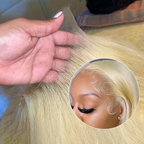 BeautyBuyGen × TuneFul | 613 Blonde Straight HD Glueless Wear-and-Go Wig