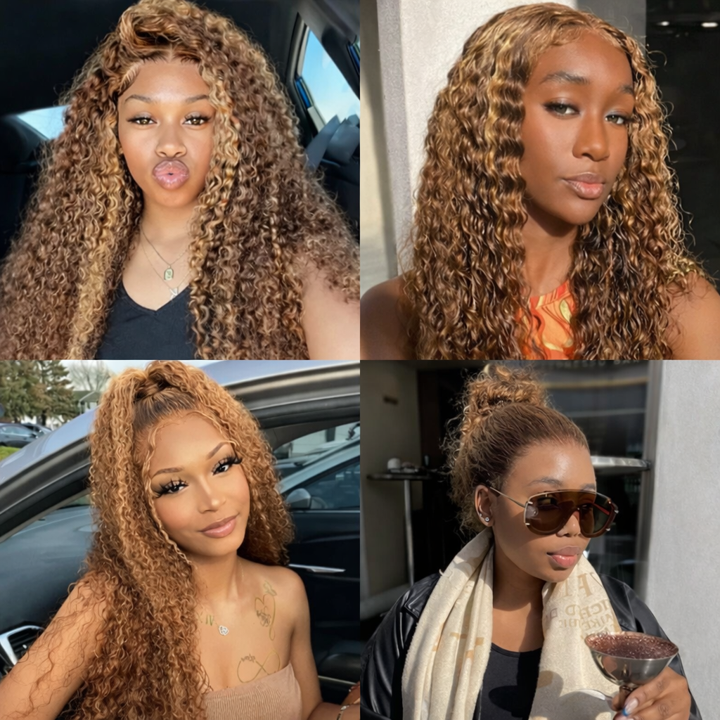 Deep Wave 360 HD Lace Human Hair Wig - Full Lace Drawstring | BeautyBuyGen