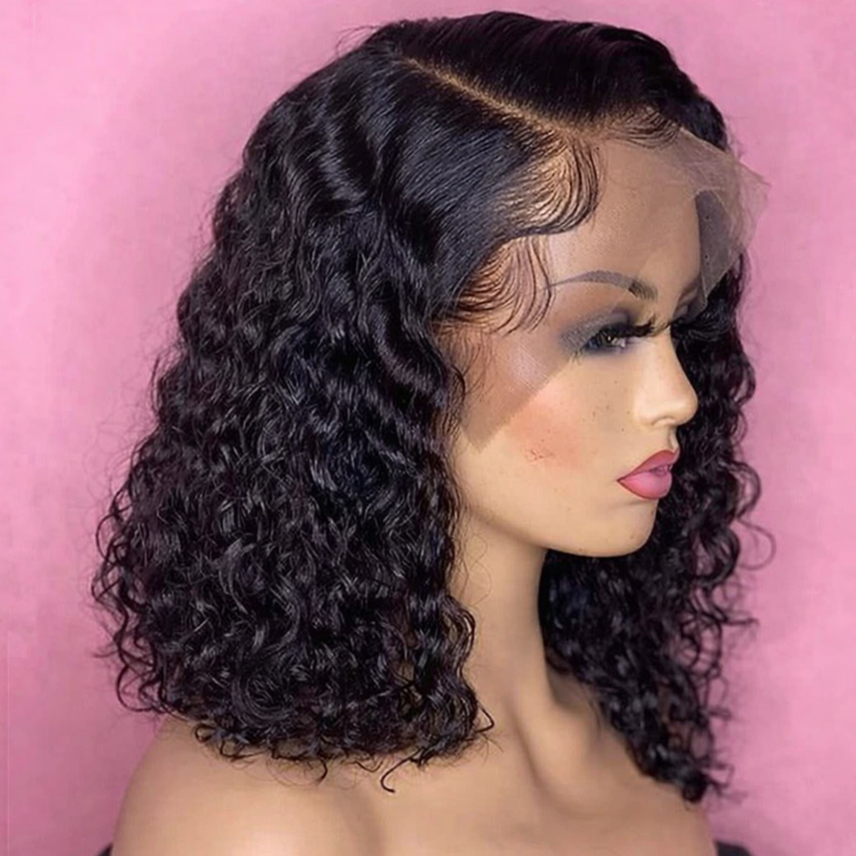 BeautyBuyGen × MOMO Hair | Deep Wave HD Glueless Wear-and-Go Bob Wig