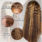 Deep Wave 360 HD Lace Human Hair Wig - Full Lace Drawstring | BeautyBuyGen