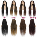 BeautyBuyGen × Queendom | Full-Lace Cornrow Braided Wig