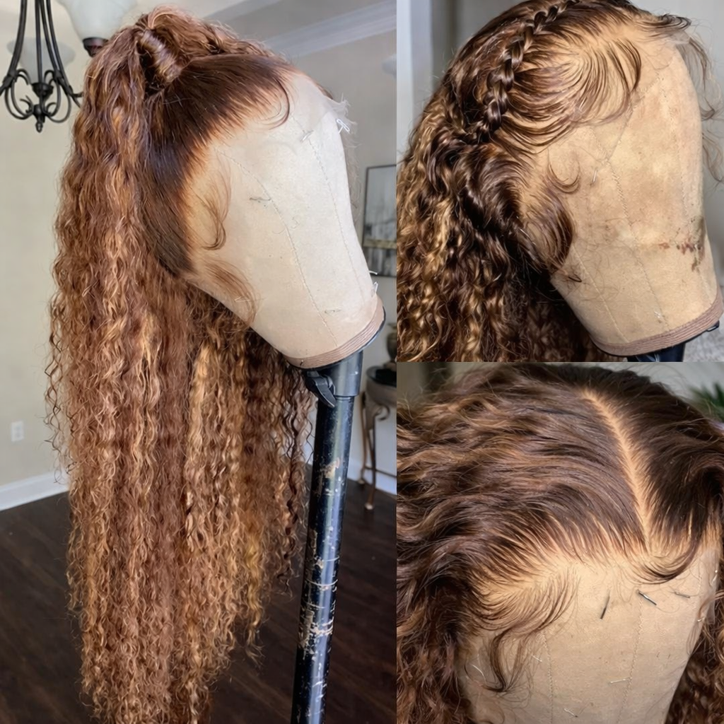 Deep Wave 360 HD Lace Human Hair Wig - Full Lace Drawstring | BeautyBuyGen