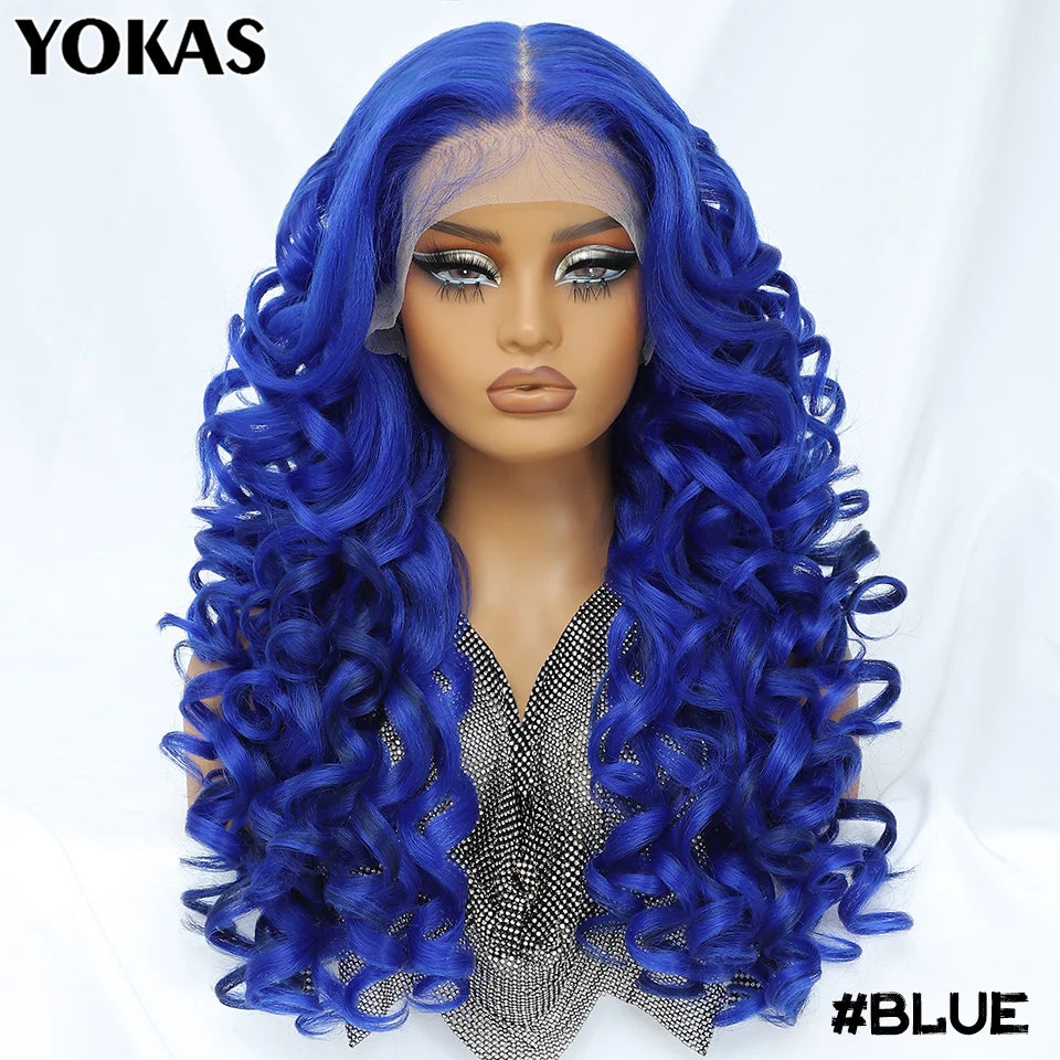 BeautyBuyGen × YOKAS | 24” Latisha Curly Lace Frontal Wig (13×6, Pre-Plucked)