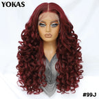 BeautyBuyGen × YOKAS | 24” Latisha Curly Lace Frontal Wig (13×6, Pre-Plucked)
