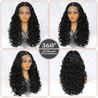 BeautyBuyGen × YOKAS | 24” Latisha Curly Lace Frontal Wig (13×6, Pre-Plucked)