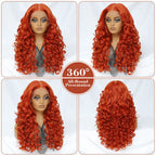 BeautyBuyGen × YOKAS | 24” Latisha Curly Lace Frontal Wig (13×6, Pre-Plucked)