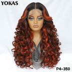 BeautyBuyGen × YOKAS | 24” Latisha Curly Lace Frontal Wig (13×6, Pre-Plucked)
