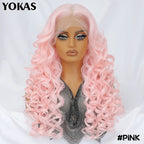 BeautyBuyGen × YOKAS | 24” Latisha Curly Lace Frontal Wig (13×6, Pre-Plucked)