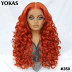BeautyBuyGen × YOKAS | 24” Latisha Curly Lace Frontal Wig (13×6, Pre-Plucked)