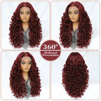 BeautyBuyGen × YOKAS | 24” Latisha Curly Lace Frontal Wig (13×6, Pre-Plucked)
