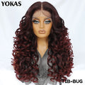 BeautyBuyGen × YOKAS | 24” Latisha Curly Lace Frontal Wig (13×6, Pre-Plucked)