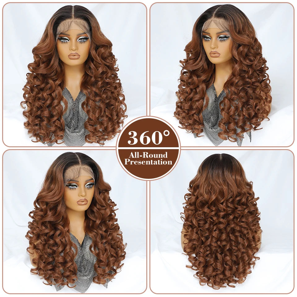 BeautyBuyGen × YOKAS | 24” Latisha Curly Lace Frontal Wig (13×6, Pre-Plucked)