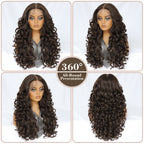 BeautyBuyGen × YOKAS | 24” Latisha Curly Lace Frontal Wig (13×6, Pre-Plucked)