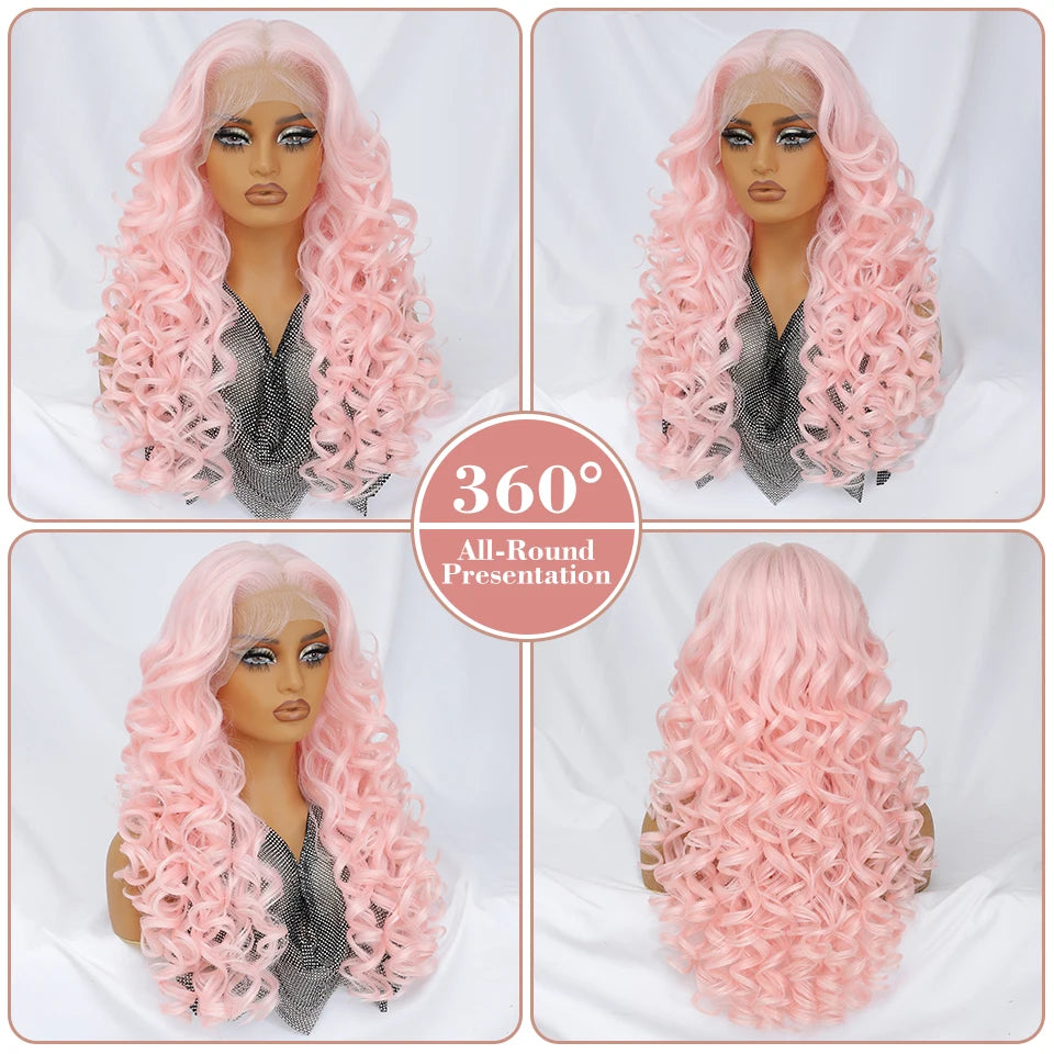 BeautyBuyGen × YOKAS | 24” Latisha Curly Lace Frontal Wig (13×6, Pre-Plucked)